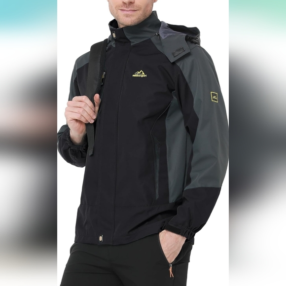 Mens Lightweight Windproof Jacket Water Resistant Jacket‎ Medium - Picture 3 of 16